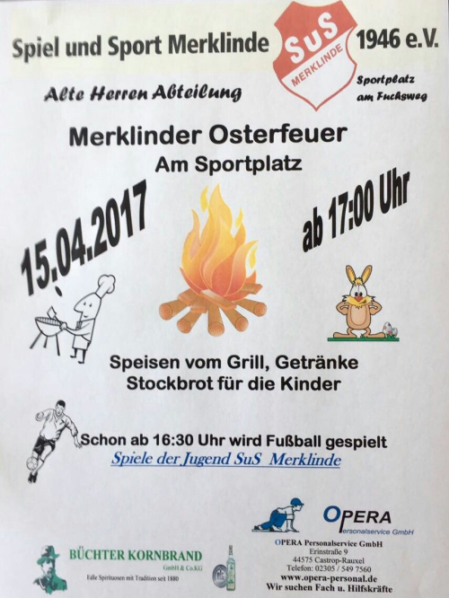 2017 Osterfeuer