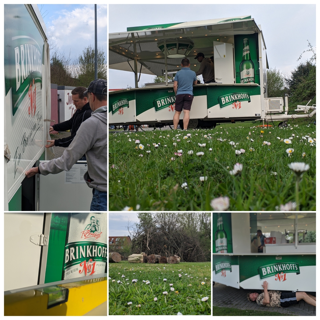 2022 Osterfeuer Vorbereitung