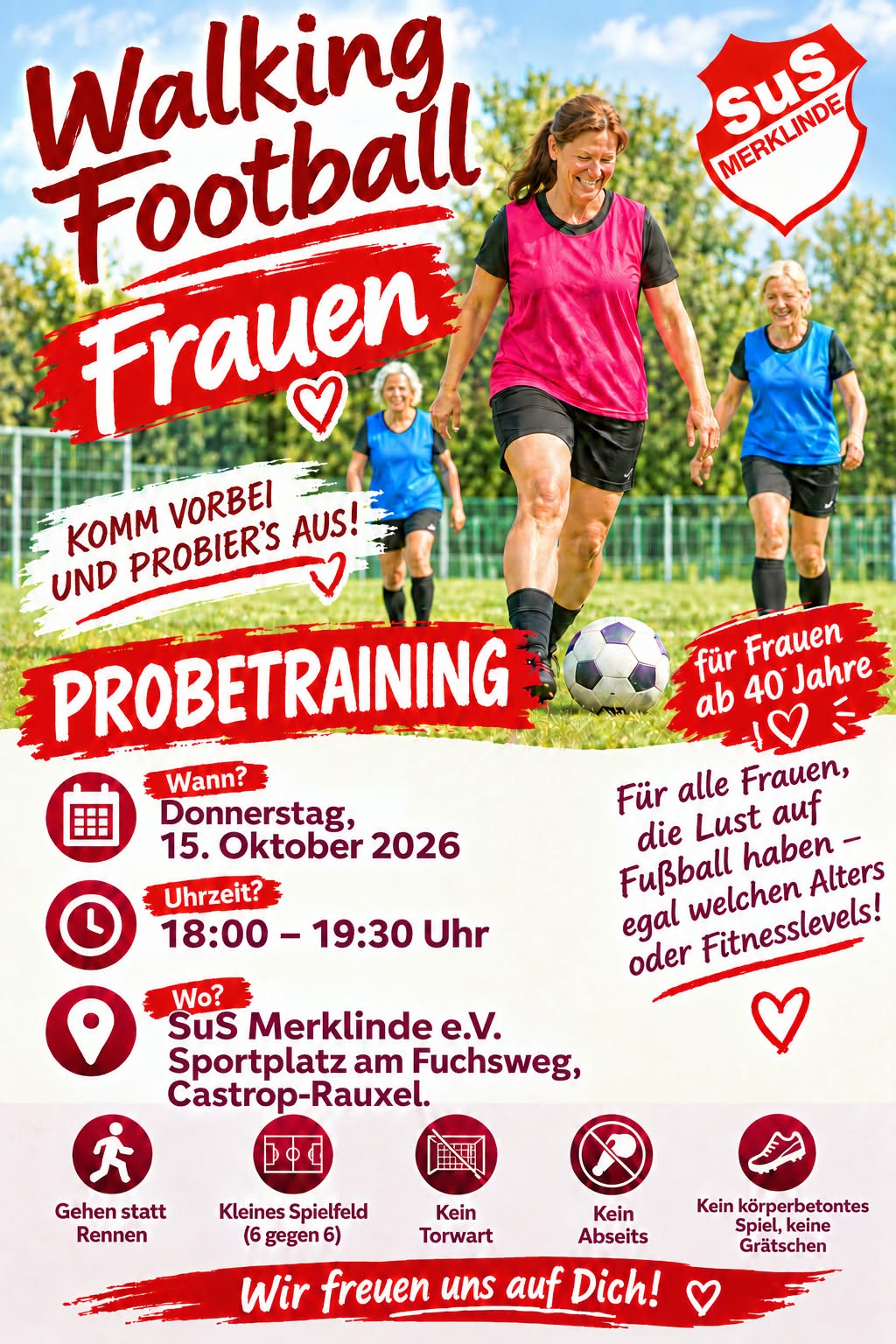 2026 WalkingFootball Damen Probetraining